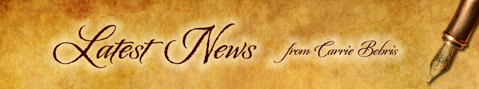 Latest News from Carrie Bebris